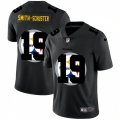 Pittsburgh Steelers #19 JuJu Smith-Schuster Black Nike Black Shadow Edition Limited Jersey