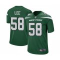 New York Jets #58 Darron Lee Game Green Team Color Football Jersey