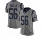Los Angeles Rams #56 Dante Fowler Jr Limited Gray Inverted Legend Football Jersey