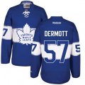 Toronto Maple Leafs #57 Travis Dermott Premier Royal Blue 2017 Centennial Classic NHL Jersey