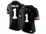 2016 Ohio State Buckeyes Braxton Miller #1 College Football Limited Jersey - Black