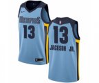 Memphis Grizzlies #13 Jaren Jackson Jr. Authentic Light Blue NBA Jersey Statement Edition