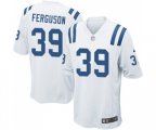 Indianapolis Colts #39 Josh Ferguson Game White Football Jersey