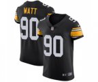 Pittsburgh Steelers #90 T. J. Watt Black Alternate Vapor Untouchable Elite Player Football Jersey