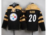 Pittsburgh Steelers #20 Rocky Bleier Black Player Pullover NFL Hoodie