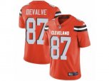 Cleveland Browns #87 Seth DeValve Orange Alternate Vapor Untouchable Limited Player NFL Jersey