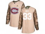 Montreal Canadiens #33 Patrick Roy Camo Authentic 2017 Veterans Day Stitched NHL Jersey