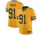 Green Bay Packers #91 Preston Smith Limited Gold Rush Vapor Untouchable Football Jersey