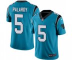 Carolina Panthers #5 Michael Palardy Limited Blue Rush Vapor Untouchable Football Jersey