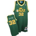 Utah Jazz #32 Karl Malone Swingman Green Throwback NBA Jersey