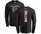 Atlanta Falcons #32 Qadree Ollison Black Backer Long Sleeve T-Shirt