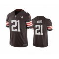 Cleveland Browns #21 Denzel Ward Brown 2023 F.U.S.E. Jim Brown Memorial Vapor Untouchable Limited Football Stitched Jersey