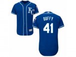 Kansas City Royals #41 Danny Duffy Blue Flexbase Authentic Collection MLB Jersey