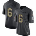 Los Angeles Chargers #6 Caleb Sturgis Limited Black 2016 Salute to Service NFL Jersey