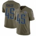 Tennessee Titans #45 Jalston Fowler Limited Olive 2017 Salute to Service NFL Jersey