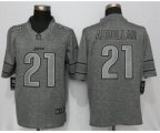 Detroit Lions #21 Ameer Abdullah Stitched Gridiron Gray Limited Jersey