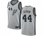 San Antonio Spurs #44 George Gervin Swingman Silver Alternate NBA Jersey Statement Edition