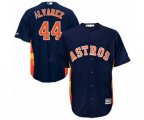 Houston Astros Yordan Alvarez Replica Navy Blue Alternate Cool Base Baseball Player Jersey