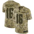 Los Angeles Chargers #16 Tyrell Williams Limited Camo 2018 Salute to Service NFL Jersey