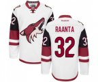 Arizona Coyotes #32 Antti Raanta Authentic White Away Hockey Jersey