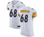 Pittsburgh Steelers #68 L.C. Greenwood White Vapor Untouchable Elite Player Football Jersey