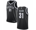 Brooklyn Nets #31 Jarrett Allen Swingman Black Road Basketball Jersey - Icon Edition