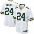 Green Bay Packers #24 Quinten Rollins Game White NFL Jersey