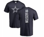 Dallas Cowboys #10 Tavon Austin Navy Blue Backer T-Shirt