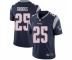 New England Patriots #25 Terrence Brooks Navy Blue Team Color Vapor Untouchable Limited Player Football Jersey