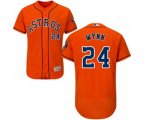 Houston Astros #24 Jimmy Wynn Orange Flexbase Authentic Collection Baseball Jersey