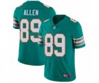 Miami Dolphins #89 Dwayne Allen Aqua Green Alternate Vapor Untouchable Limited Player Football Jersey