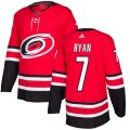 Carolina Hurricanes #7 Derek Ryan Premier Red Home NHL Jersey