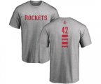 Houston Rockets #42 Nene Ash Backer T-Shirt