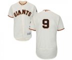 San Francisco Giants #9 Brandon Belt Cream Home Flex Base Authentic Collection Baseball Jersey