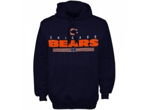Chicago Bears Navy Blue Critical Victory VI Hoodie
