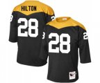 Pittsburgh Steelers #28 Mike Hilton Elite Black 1967 Home Throwback Football Jersey
