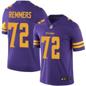 Minnesota Vikings #72 Mike Remmers Limited Purple Rush Vapor Untouchable NFL Jersey