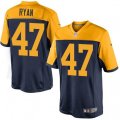 Green Bay Packers #47 Jake Ryan Limited Navy Blue Alternate NFL Jersey