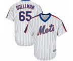 New York Mets Robert Gsellman Replica White Alternate Cool Base Baseball Player Jersey