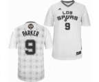 San Antonio Spurs #9 Tony Parker Swingman White New Latin Nights Basketball Jersey