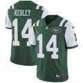 New York Jets #14 Jeremy Kerley Green Team Color Vapor Untouchable Limited Player NFL Jersey