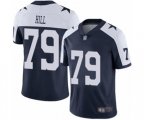 Dallas Cowboys #79 Trysten Hill Navy Blue Throwback Alternate Vapor Untouchable Limited Player Football Jersey