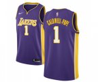 Los Angeles Lakers #1 Kentavious Caldwell-Pope Swingman Purple NBA Jersey - Statement Edition