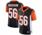 Cincinnati Bengals #56 Hardy Nickerson Black Team Color Vapor Untouchable Limited Player Football Jersey