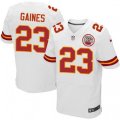 Kansas City Chiefs #23 Phillip Gaines White Vapor Untouchable Elite Player NFL Jersey