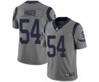Los Angeles Rams #54 Bryce Hager Limited Gray Inverted Legend Football Jersey
