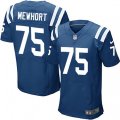 Indianapolis Colts #75 Jack Mewhort Elite Royal Blue Team Color NFL Jersey