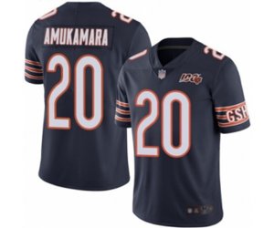 Chicago Bears #20 Prince Amukamara Navy Blue Team Color 100th Season Limited Football Jersey