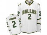 Dallas Stars #2 Dan Hamhuis Authentic White Third NHL Jersey
