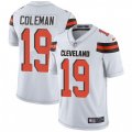 Cleveland Browns #19 Corey Coleman White Vapor Untouchable Limited Player NFL Jersey